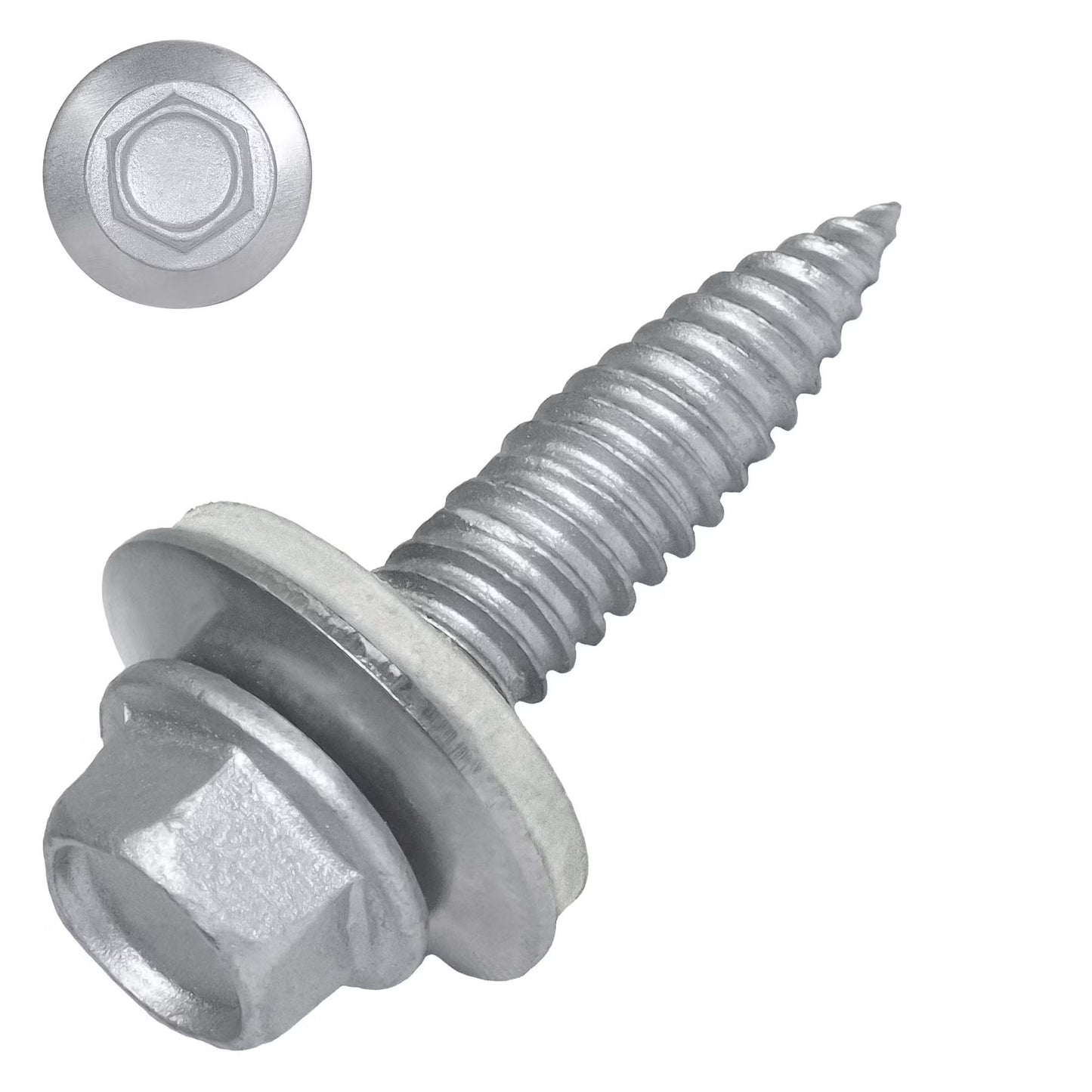 Dünnblechschraube 6,0 x 25 mm Edelstahl A2 Bimetall – ETA-Zulassung – spanlos/gewindefurchend