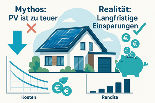 Langfristige Einsparungen, Solarmodule lohnt sich