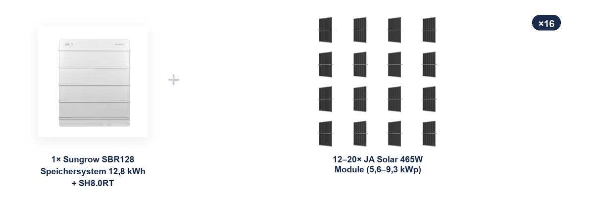 PV-Komplettpakete – Wechselrichter, Speicher und Solarmodule im Set