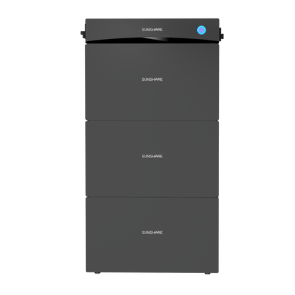 Sunshare Glory Semi-Solid Balcony Power Plant with 1.52 kWh Storage – Efficient Solar System with Dual MPPT & Expandable Energy Storage