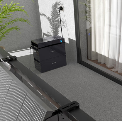 Sunshare Glory Semi-Solid Balcony Power Plant with 1.52 kWh Storage – Efficient Solar System with Dual MPPT & Expandable Energy Storage