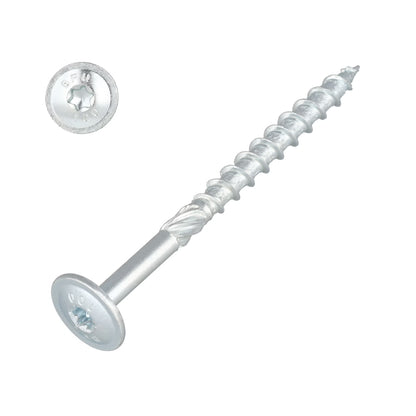 Tellerkopfschraube 8,0 x 40 mm "Panelfix" mit Reibteil – ETA-Zulassung – 100 Stück