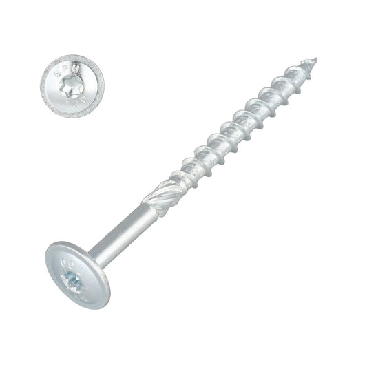 Tellerkopfschraube 8,0 x 40 mm "Panelfix" mit Reibteil – ETA-Zulassung – 100 Stück