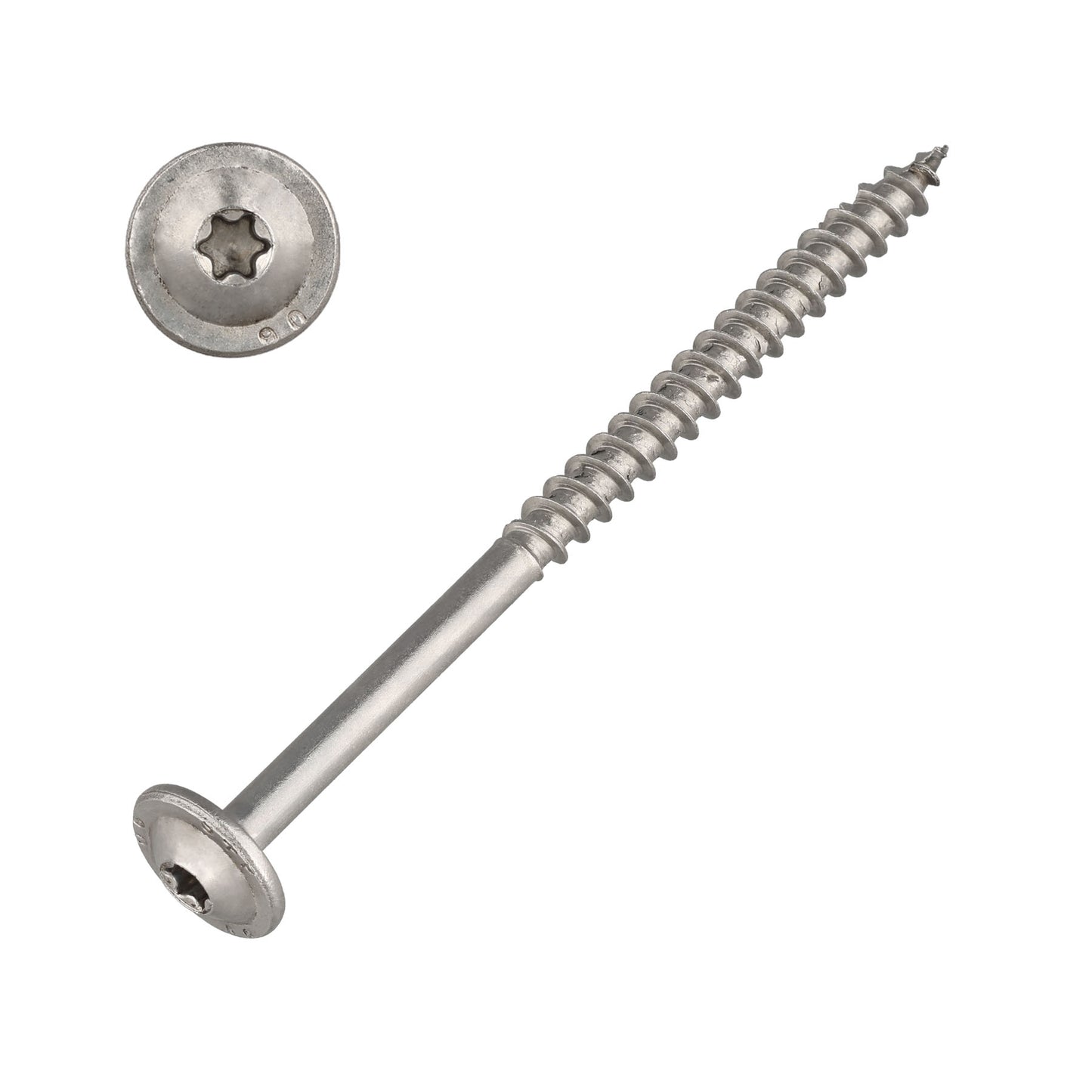 Tellerkopfschraube 3,0 x 30/18 mm Edelstahl A2 – ETA-Zulassung – 25 Stück