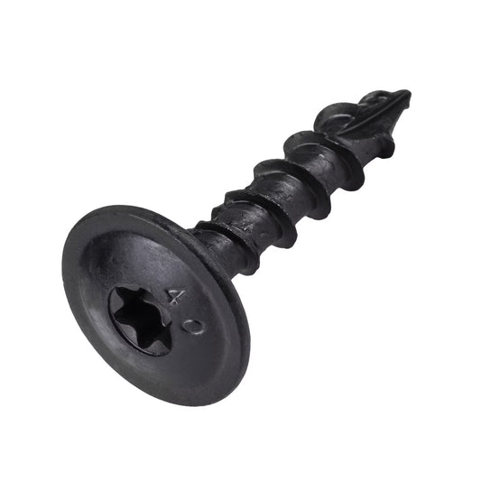 Tellerkopfschraube 8,0 x 40 mm schwarz beschichtet – ETA-Zulassung – 50 Stück