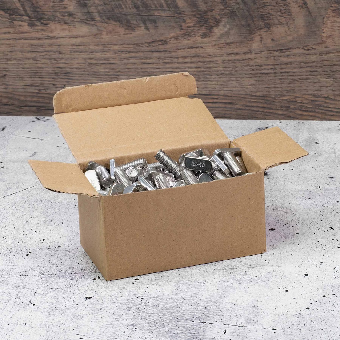 Hammerkopfschraube Typ 28/15, Edelstahl A2, M8 x 20 mm – 100 Stück