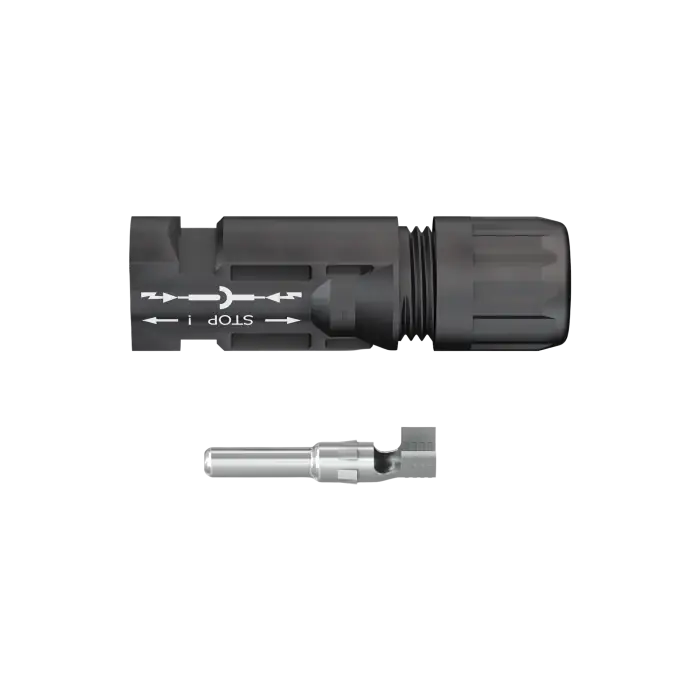Stäubli MC4 Kupplungsstecker 6mm² male, original PV-Steckverbinder