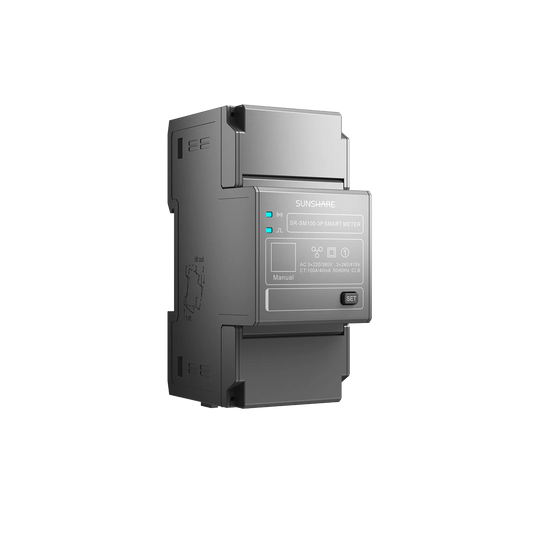 Sunshare Smart Meter – Intelligenter 3-Phasen Stromzähler für Balkonkraftwerke & Solarsysteme (WiFi/Bluetooth)