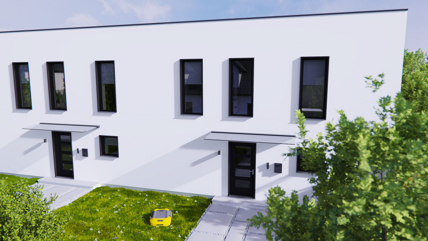 Design Vordach Schwebend