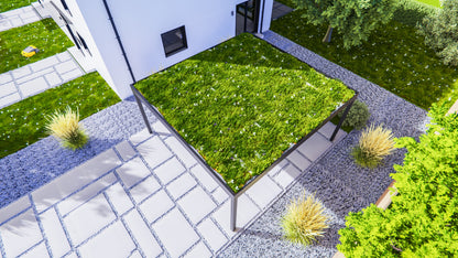 Premium Alu Carport Flat Line
